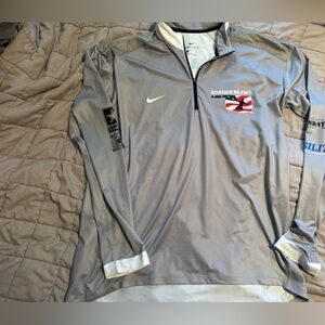 Oklahoma Border Brawl Nike Gray Men's pullover